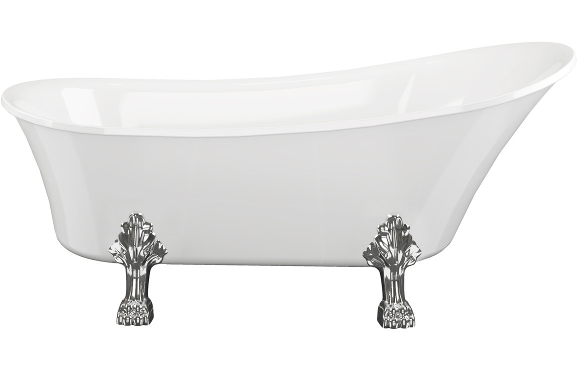 Freestanding Bath, Theoisse Freestanding 1620x700x770mm 0TH Bath w/Feet