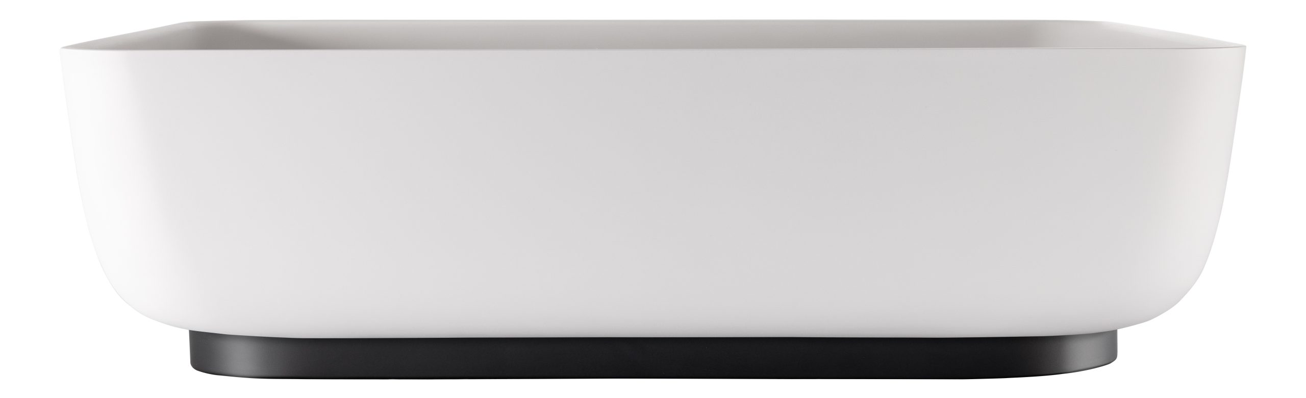 Basin Only, Abode Cava 450x350mm Tablet Basin - Chalk White - Image 2
