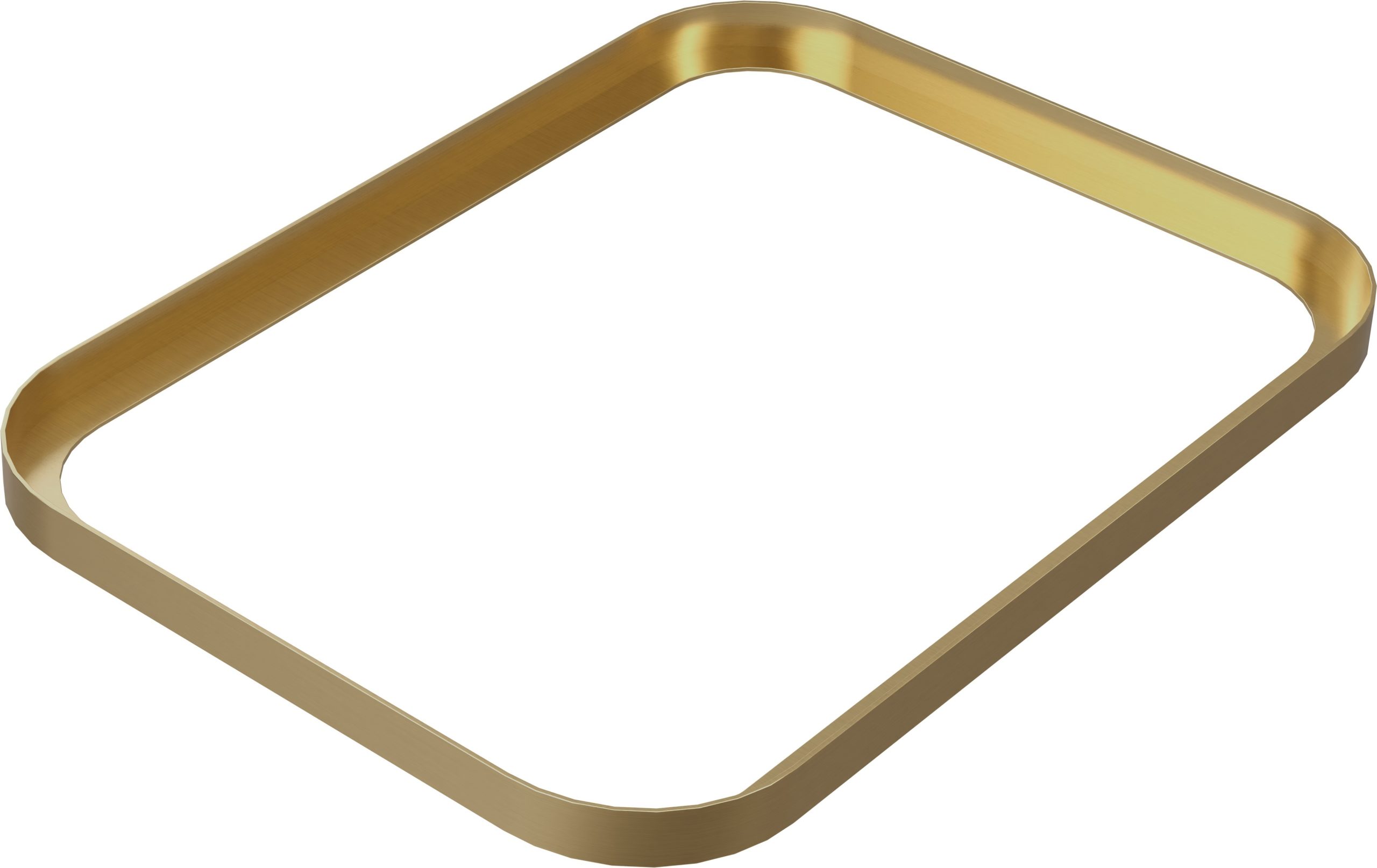 Abode Tableau/Cava Shelf & Tablet Basin Set - Chalk White w/Brushed Brass Finishes,Furniture - Image 7