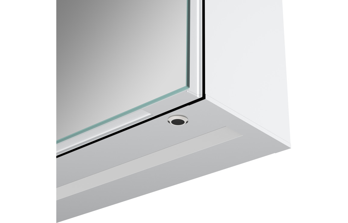 Mirrors, Astraelle 600mm 2 Door Front-Lit LED Mirror Cabinet - Image 2