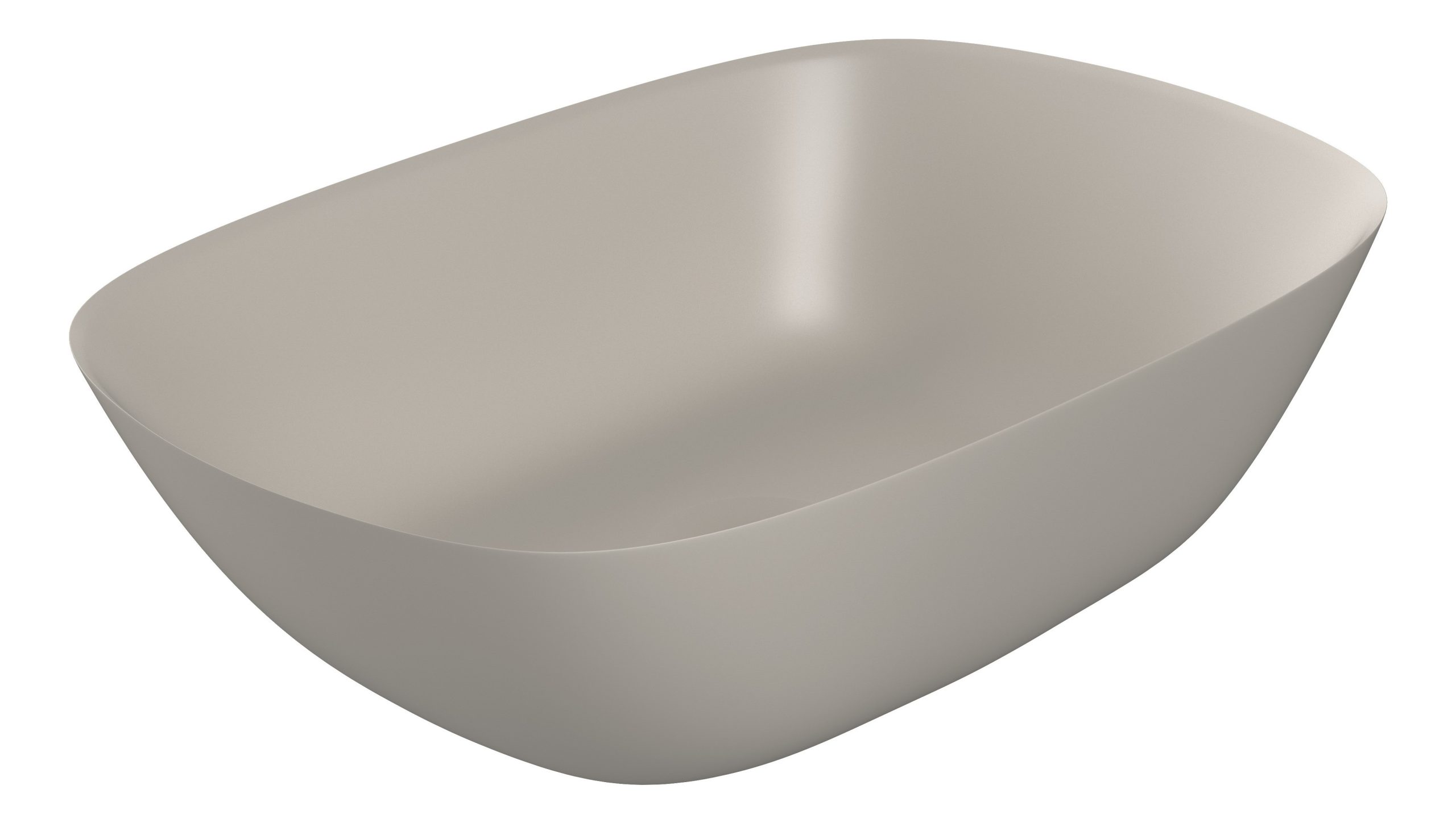 Countertop/Vessel Washbowl, Castaelle 460x320mm Resin Washbowl - Latte