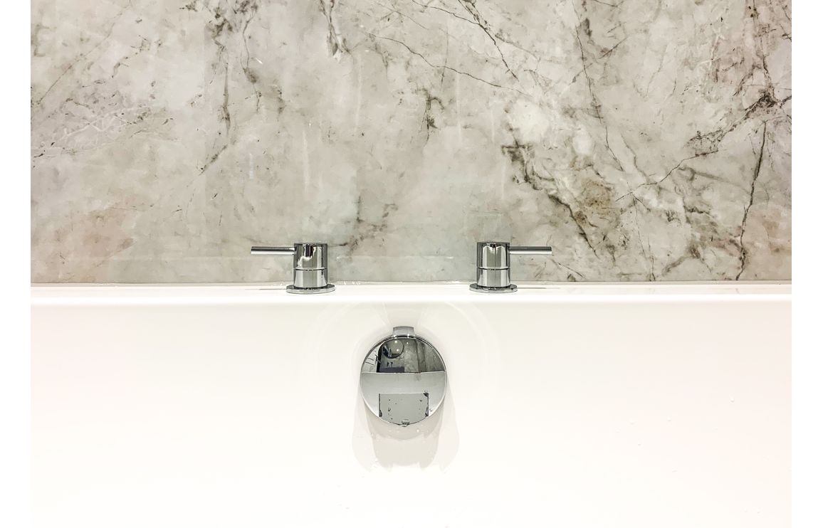 Abode Harmonie Round Bath Filler Panel Valves (Pair) - Chrome, Bathroom Taps - Image 2
