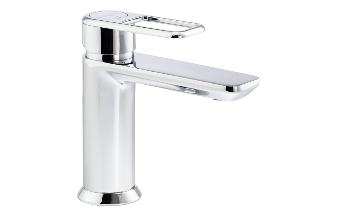 Abode Levarto Basin Mixer - Chrome, Bathroom Taps