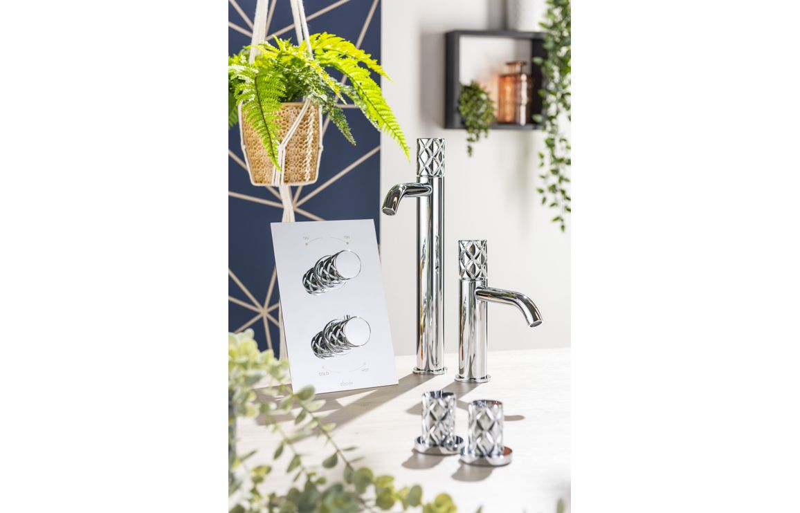 Abode Kite Concealed Shower (2 Exit) - Chrome - Image 2