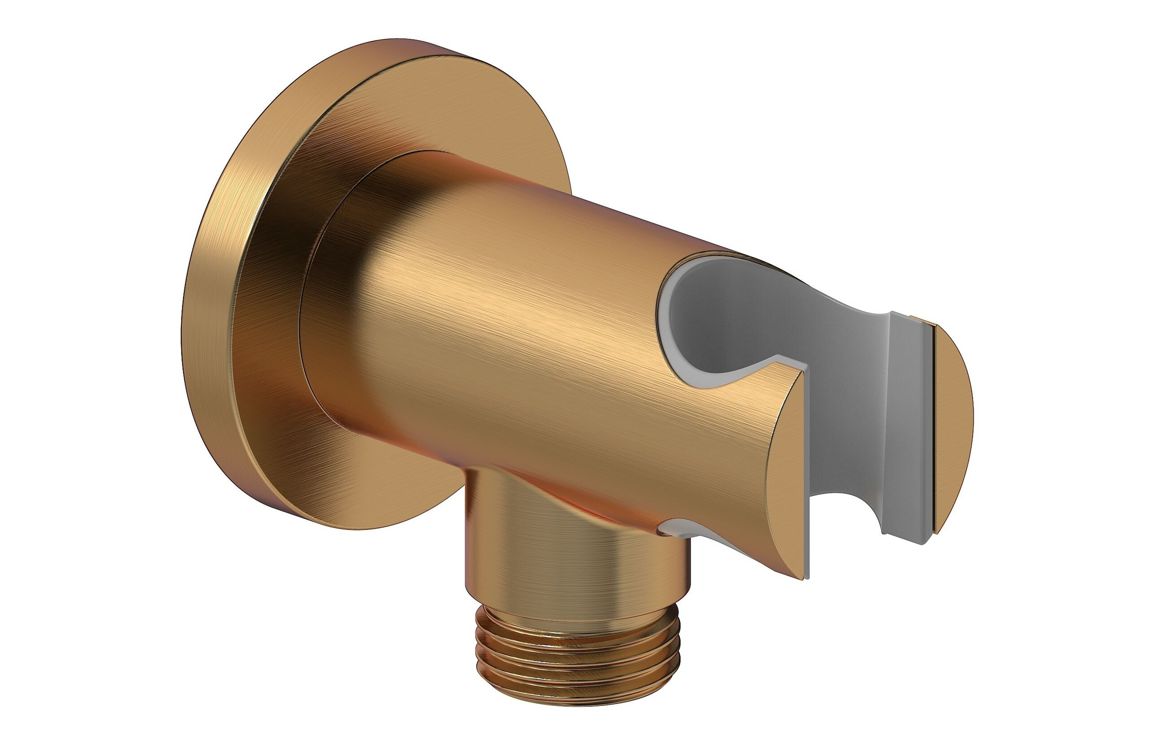 Aroras Round Shower Valve & Kit Pack 4 - Brushed Bronze - Image 7