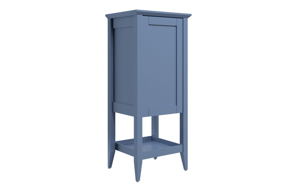 Diora 470mm Floor Standing 1 Door Midi Boy Unit - Matt Misty Blue,Furniture