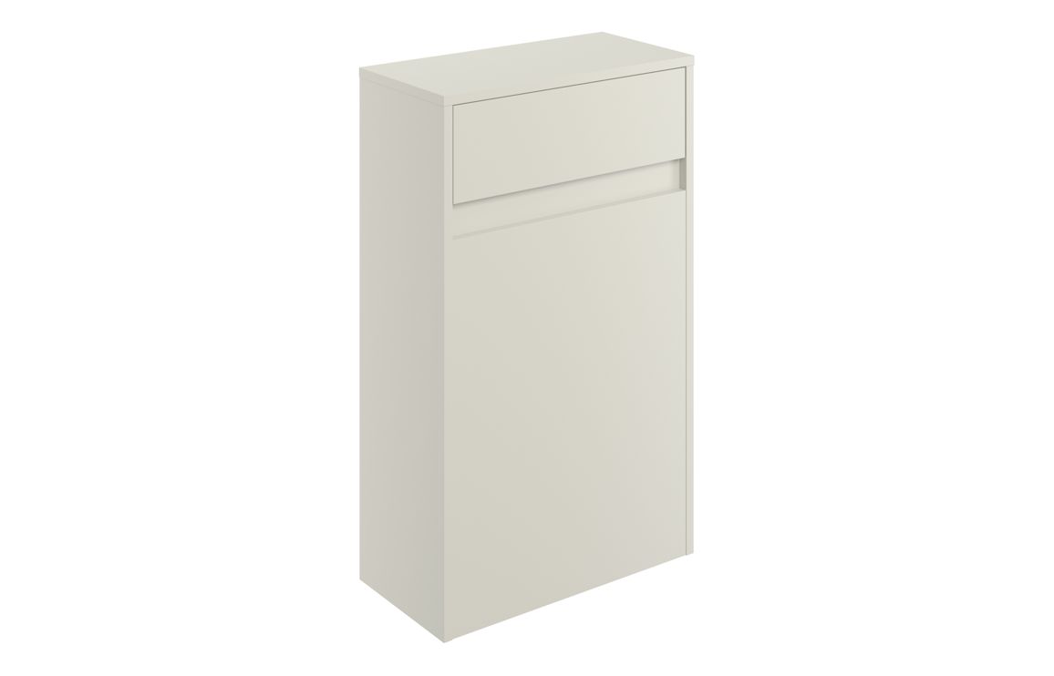 Rosaelle 500mm Floor Standing WC Unit - Matt Latte,Furniture