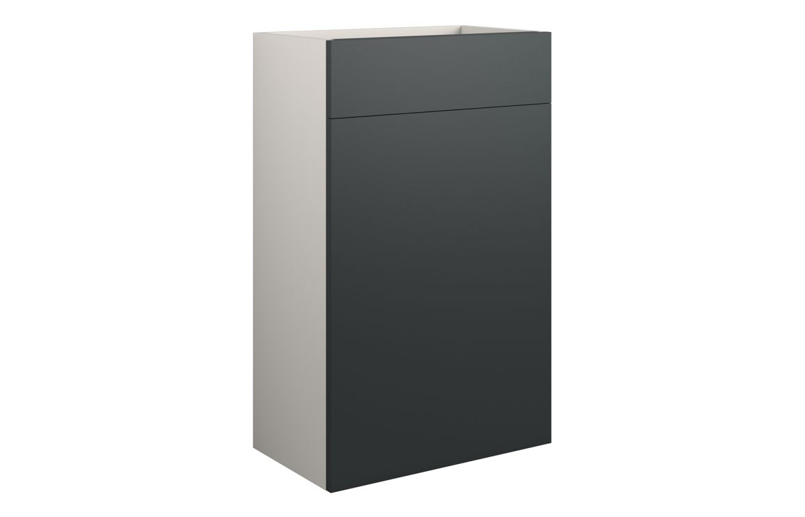 Theoden 500mm Standard WC Unit - Matt Graphite Grey (Grey Cab),Furniture