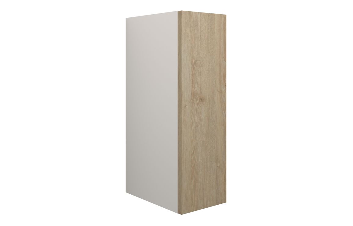 Theoden 200mm Standard Toilet Roll Unit - Havana Oak (Grey Cab),Furniture