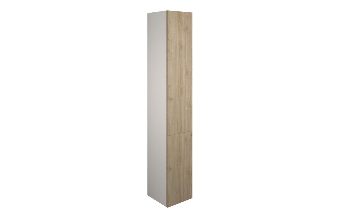 Theoden 300mm Tall Unit - Havana Oak (Grey Cab),Furniture