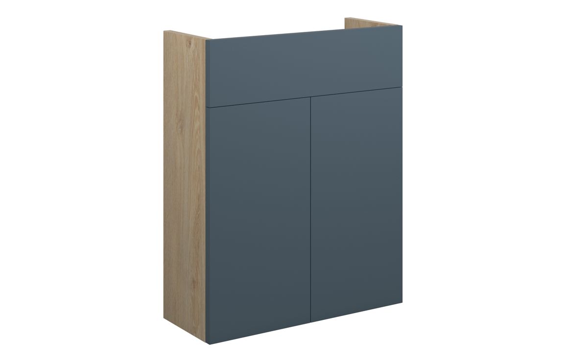 Theoden 500mm Slim Basin Unit - Matt Arley Blue (Oak Cab),Furniture
