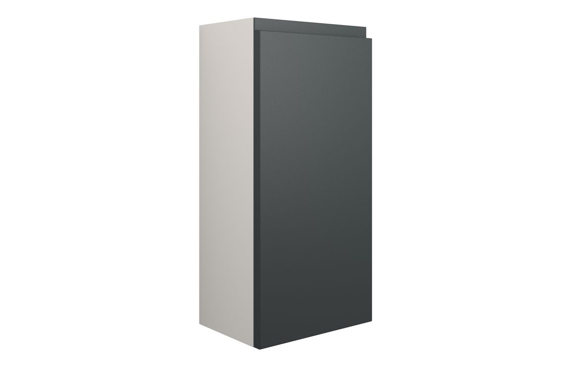 Maycarees 300mm Slim Base Unit - Matt Graphite Grey (Grey Cab),Furniture