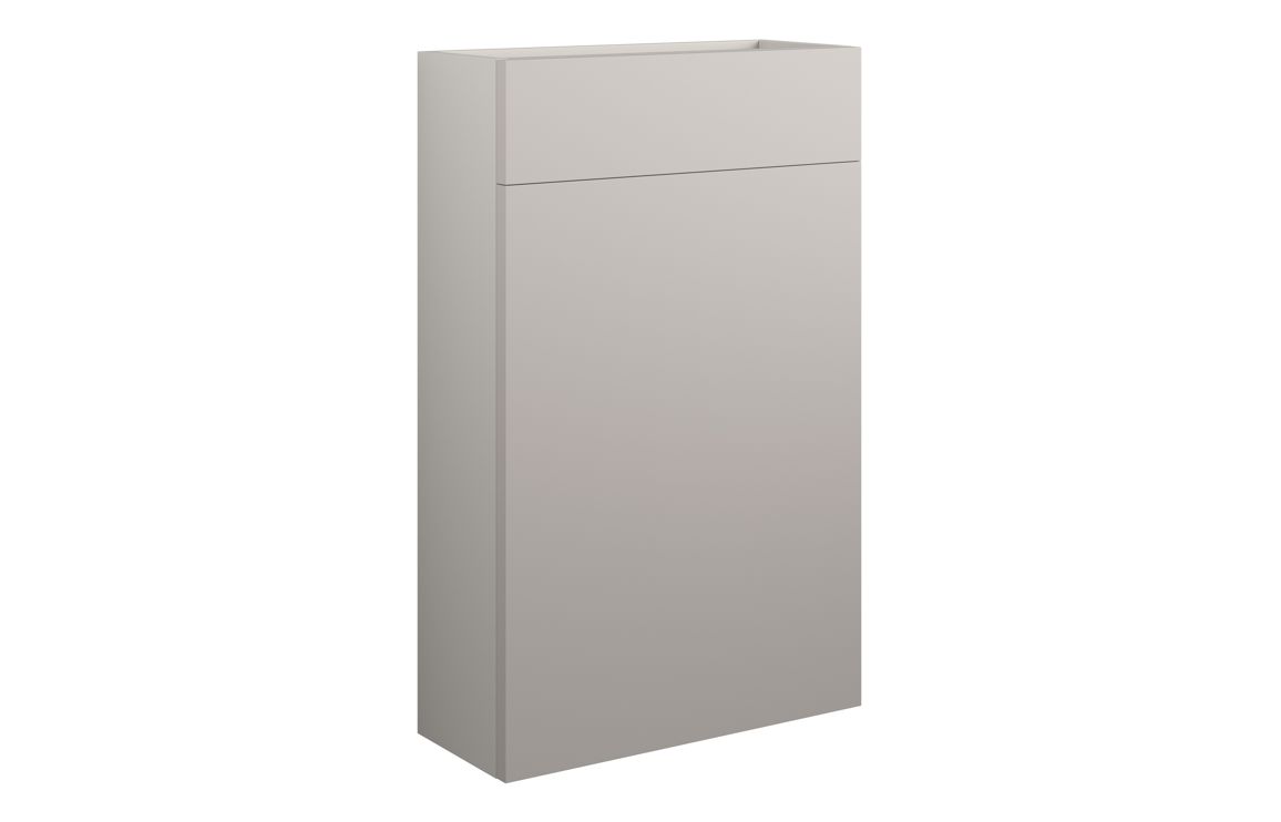 Maycarees 500mm Slim WC Unit - Matt Dove Grey (Grey Cab),Furniture