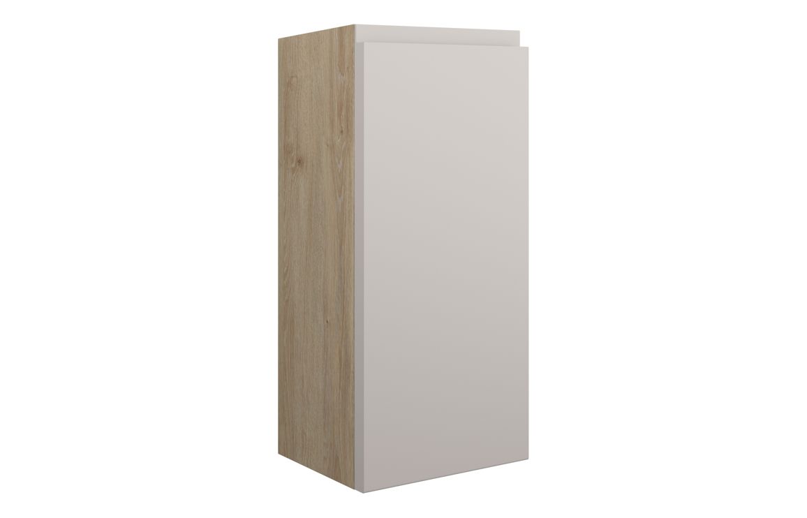 Maycarees 300mm Slim Base Unit - Matt Dove Grey (Oak Cab),Furniture