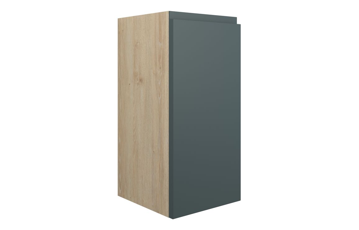 Maycarees 300mm Standard Base Unit - Matt Green Camo (Oak Cab),Furniture