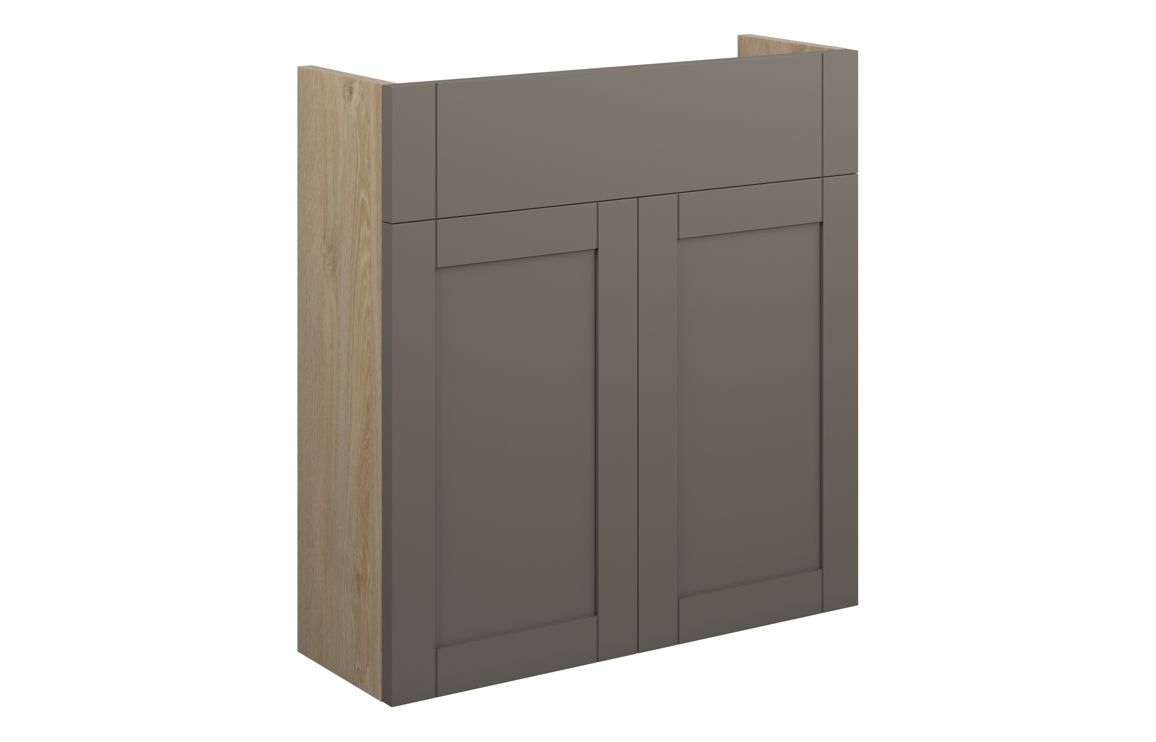 Beya 600mm Slim Basin Unit - Matt Stone (Oak Cab),Furniture