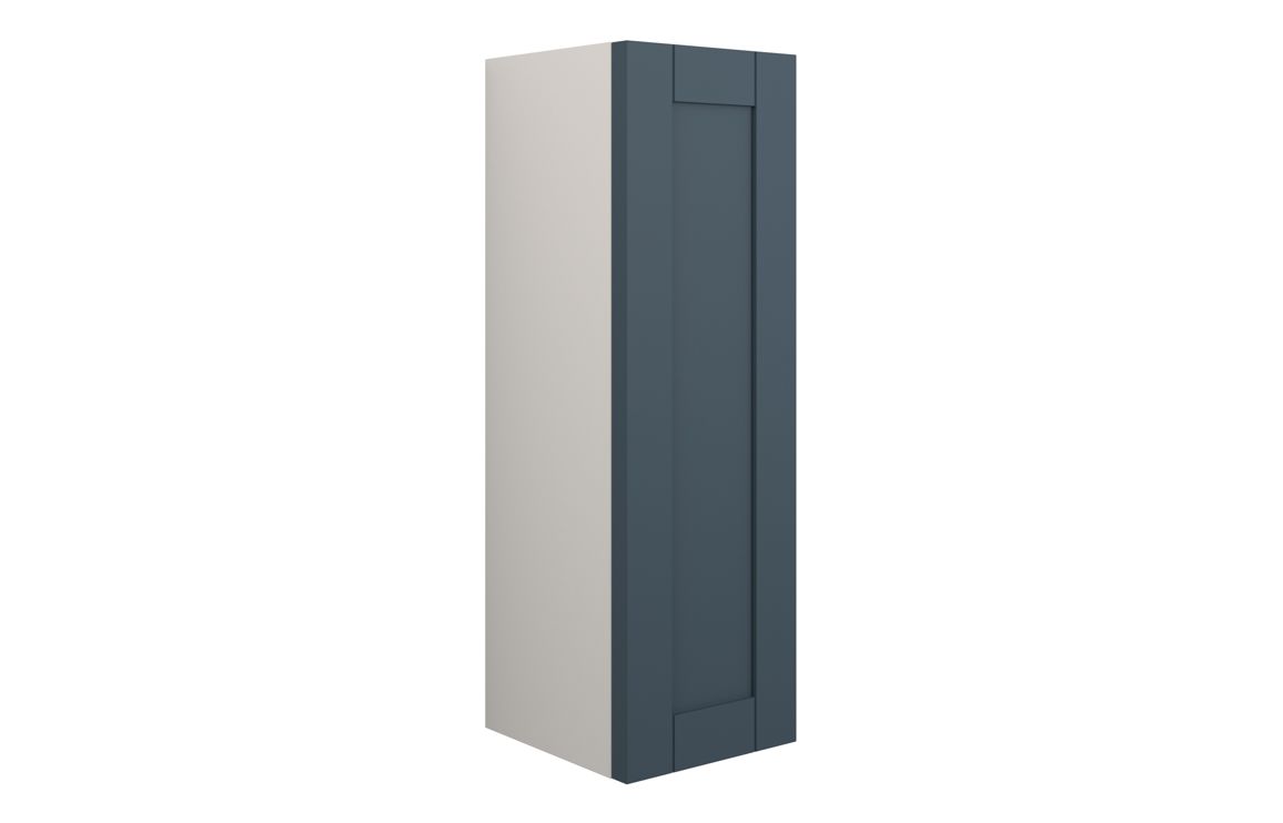 Beya 200mm Slim Base Unit - Matt Arley Blue (Grey Cab),Furniture
