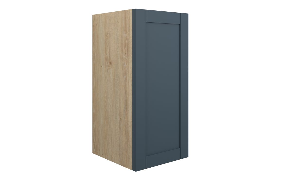 Beya 300mm Standard Base Unit - Matt Arley Blue (Oak Cab),Furniture