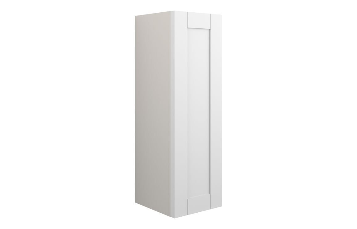 Beya 200mm Slim Base Unit - Matt White (Grey Cab),Furniture