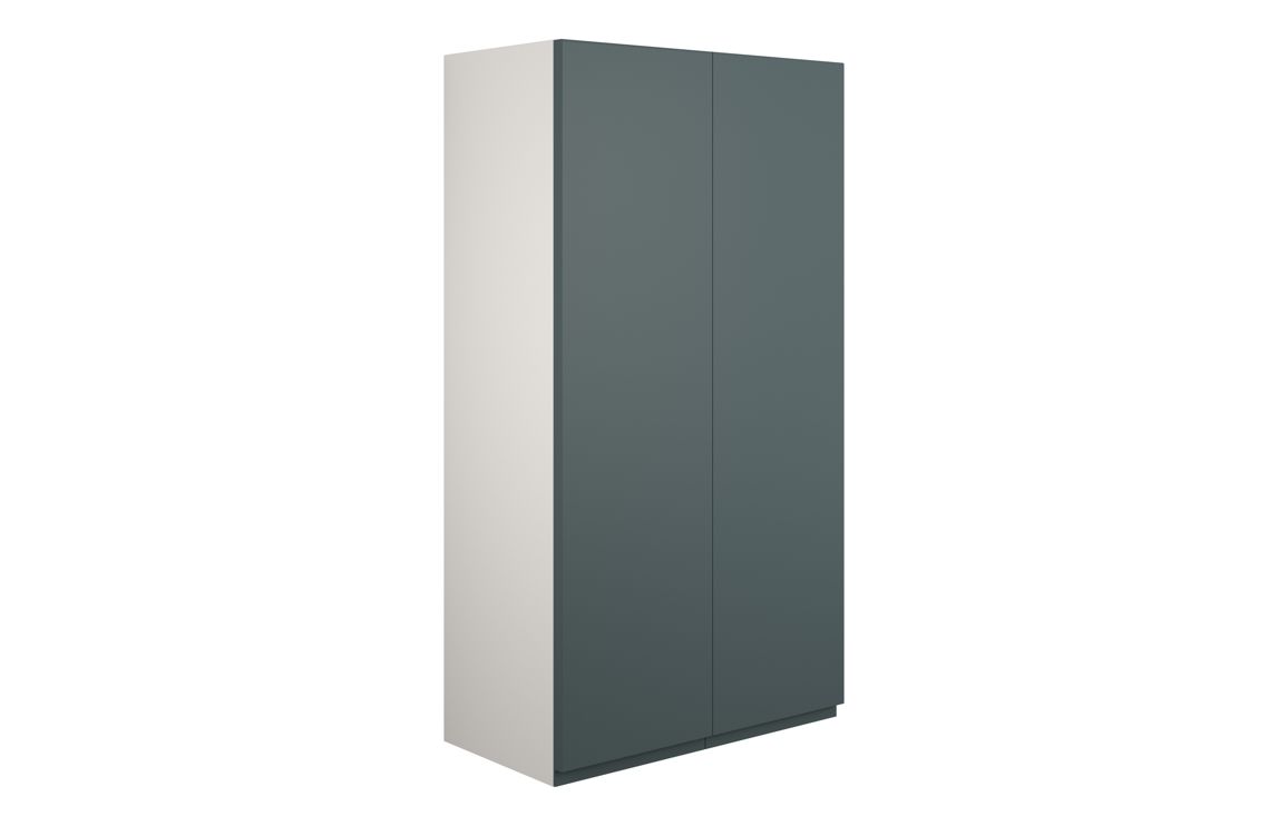 Maycarees 600mm Standard 2 Door Storage Unit - Matt Green Camo (Grey Cab),Furniture