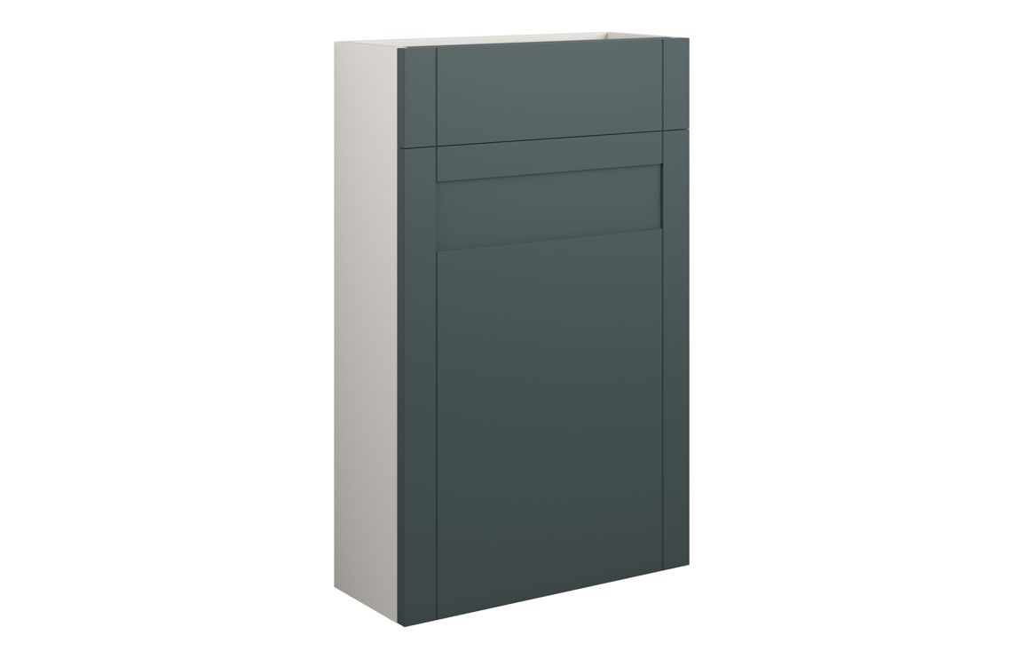 Beya 500mm Slim WC Unit - Matt Green Camo (Grey Cab),Furniture