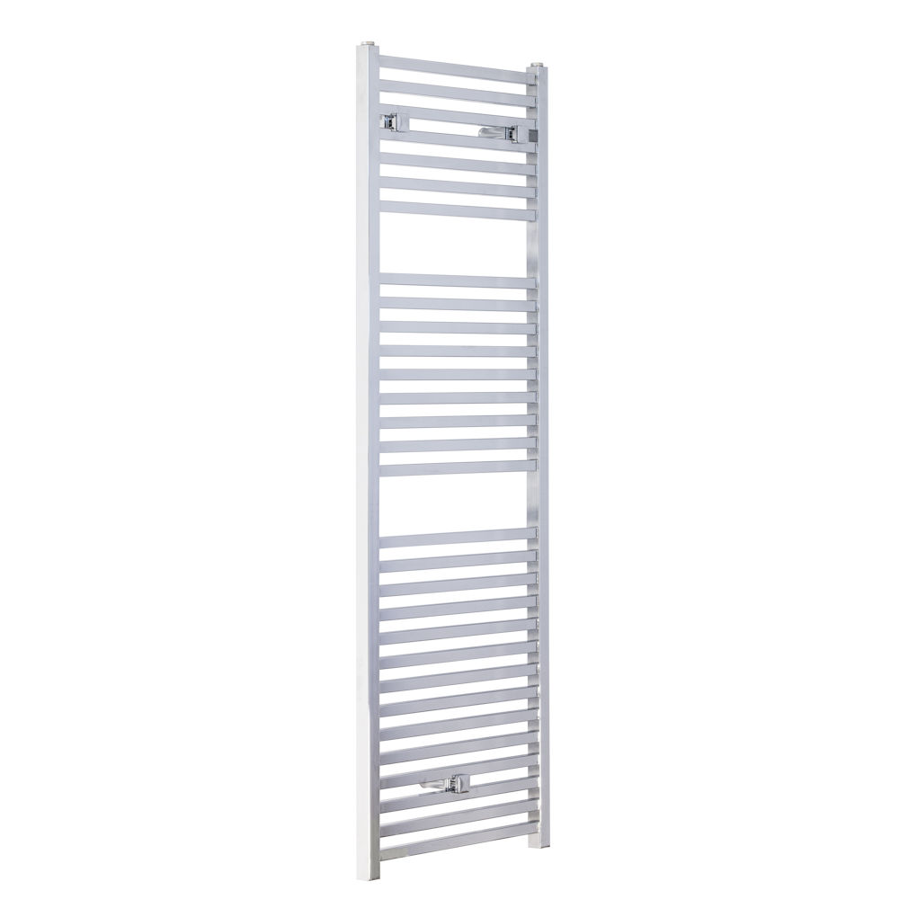 Velion Square Ladder Radiator (500x1420x30mm) - Chrome, Heating