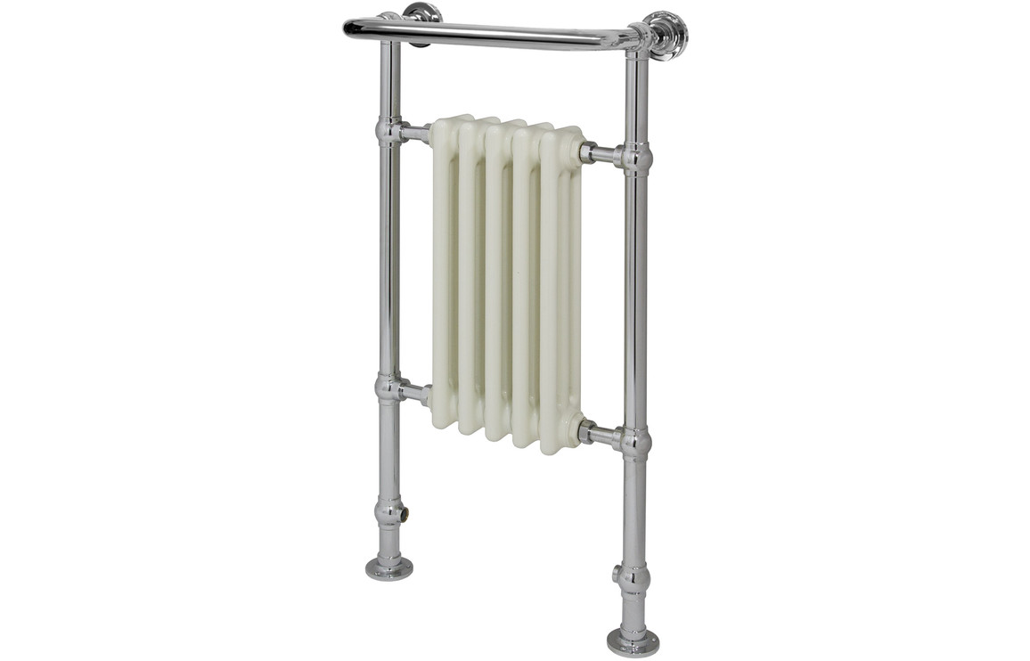 Thalova Traditional Radiator (538x965x230mm) - White, Heating