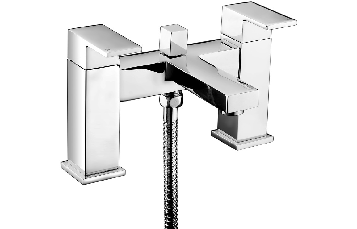 Veramont Bath/Shower Mixer & Shower Kit - Chrome, Bathroom Taps