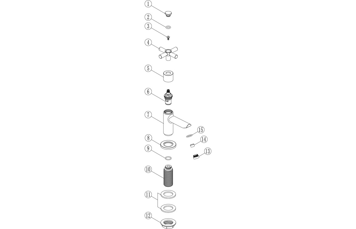 Nymine Bath Taps - Chrome, Bathroom Taps - Image 2