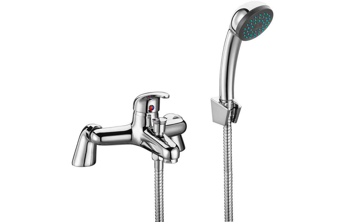Rosaoise Bath/Shower Mixer - Chrome, Bathroom Taps