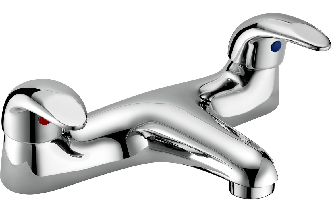 Rosaoise Low Pressure Bath Filler - Chrome, Bathroom Taps