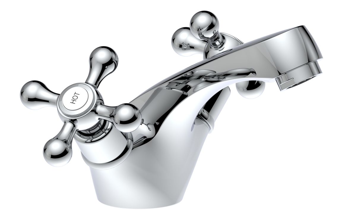 Thaline Basin Mixer - Chrome, Bathroom Taps