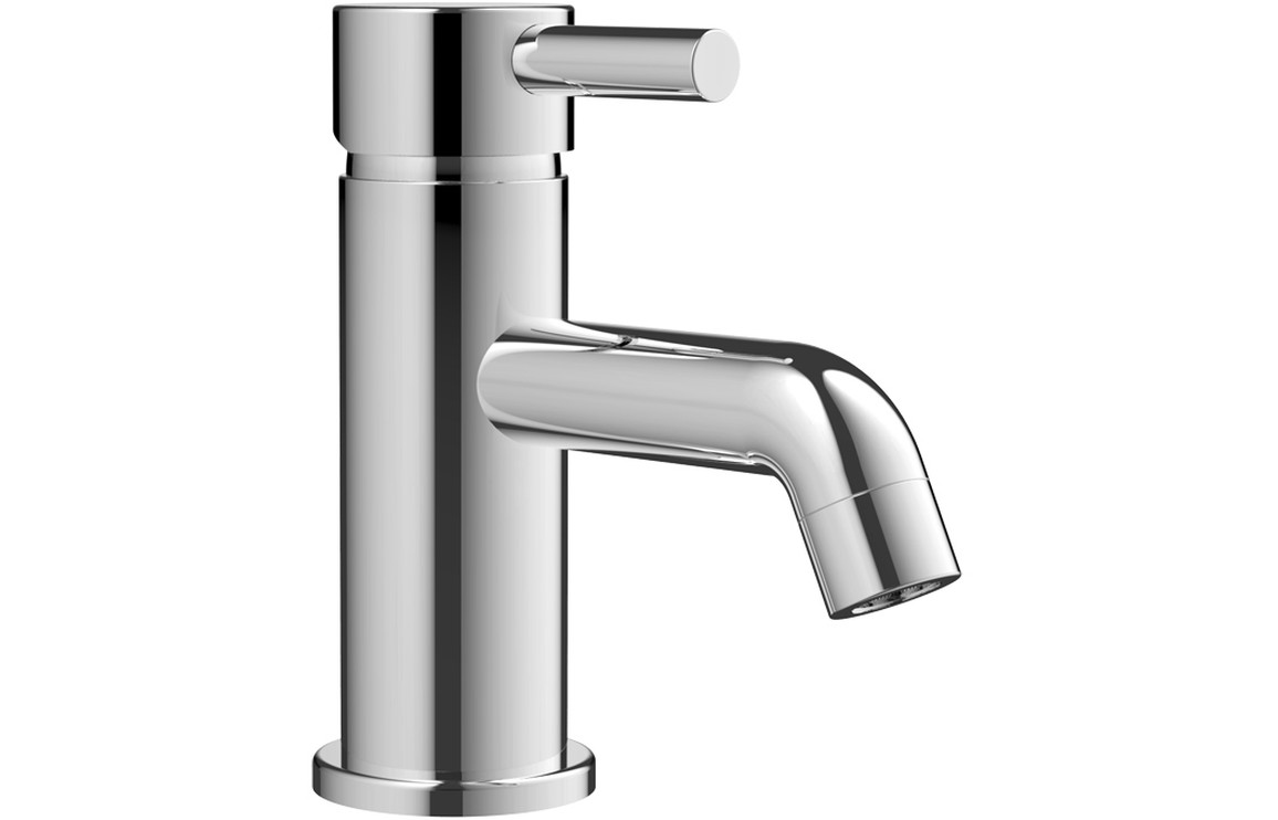 Oranine Cloakroom Basin Mixer & Waste - Chrome, Bathroom Taps