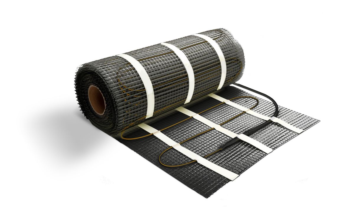 150W Electric Underfloor Heating Mat - 7m², Heating
