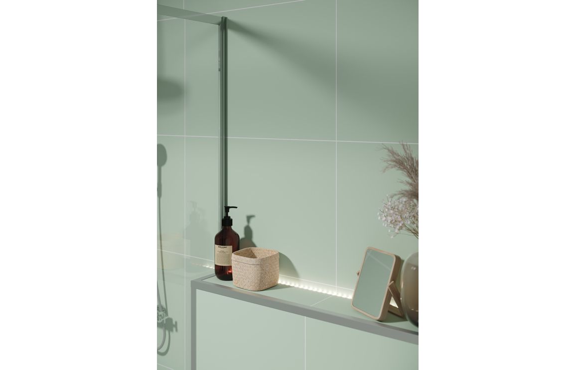 Wall Panels, Fibo Contemporary - Light Green (Tile Effect) - Single - Image 8