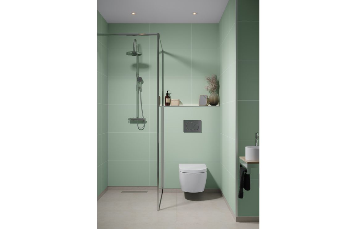 Wall Panels, Fibo Contemporary - Light Green (Tile Effect) - Single - Image 5