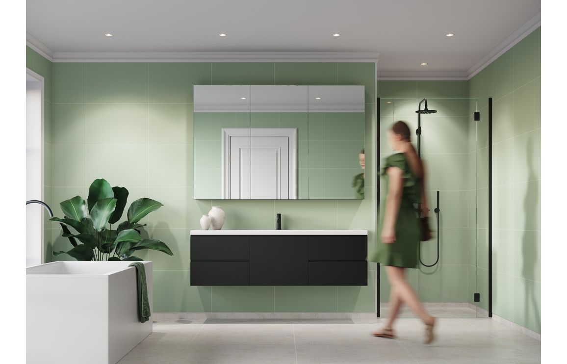 Wall Panels, Fibo Contemporary - Light Green (Tile Effect) - Single - Image 3