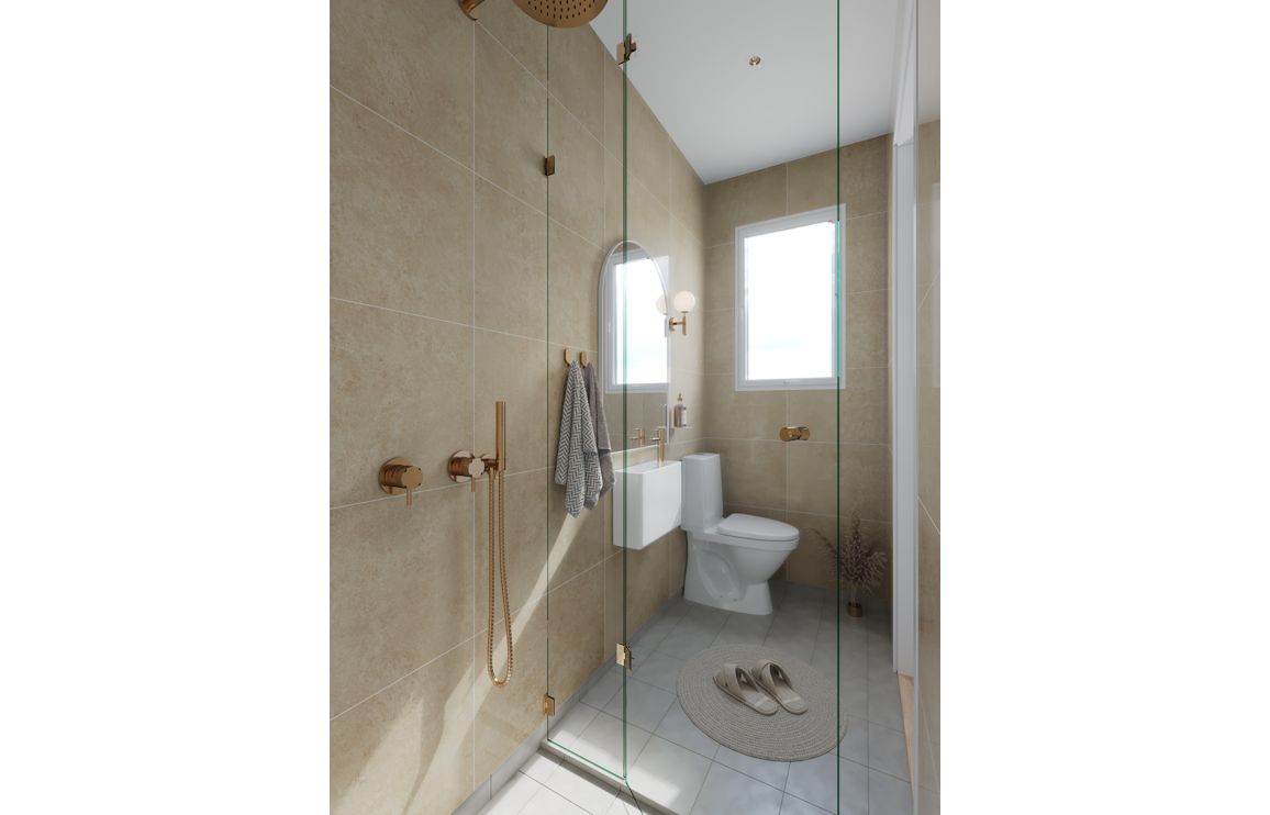 Wall Panels, Fibo Scandinavian - Desert Gloss (Tile Effect) - Single - Image 10