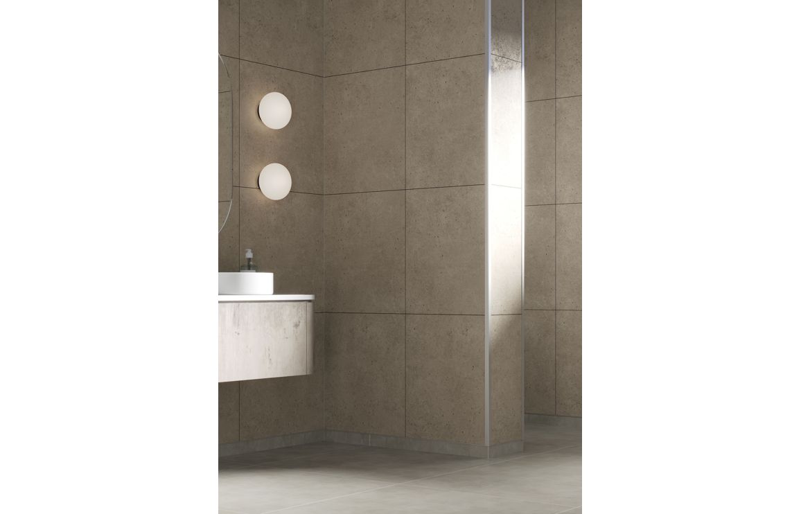 Wall Panels, Fibo Scandinavian - Rough Cement (Tile Effect) - Single - Image 7