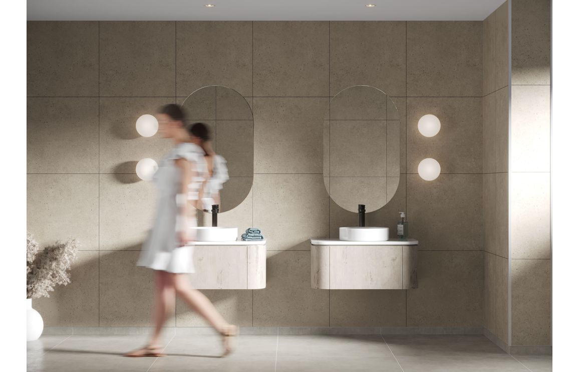 Wall Panels, Fibo Scandinavian - Rough Cement (Tile Effect) - Single - Image 4