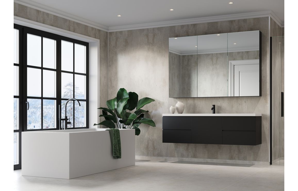 Wall Panels, Fibo Signature - Cracked Cement (Plain Panel) - Single - Image 4