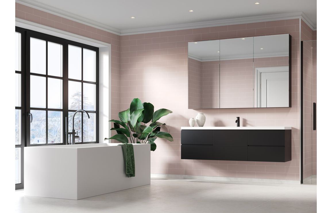 Wall Panels, Fibo Urban - Dusky Pink (Metro Brick) - Pk/2 - Image 4