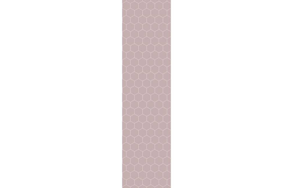 Filip's Bathrooms – Wall Panels, Fibo Urban - Dusky Pink (Hexagonal ...