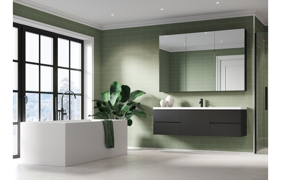 Wall Panels, Fibo Urban - Olive Green (Metro Brick) - Pk/2 - Image 4