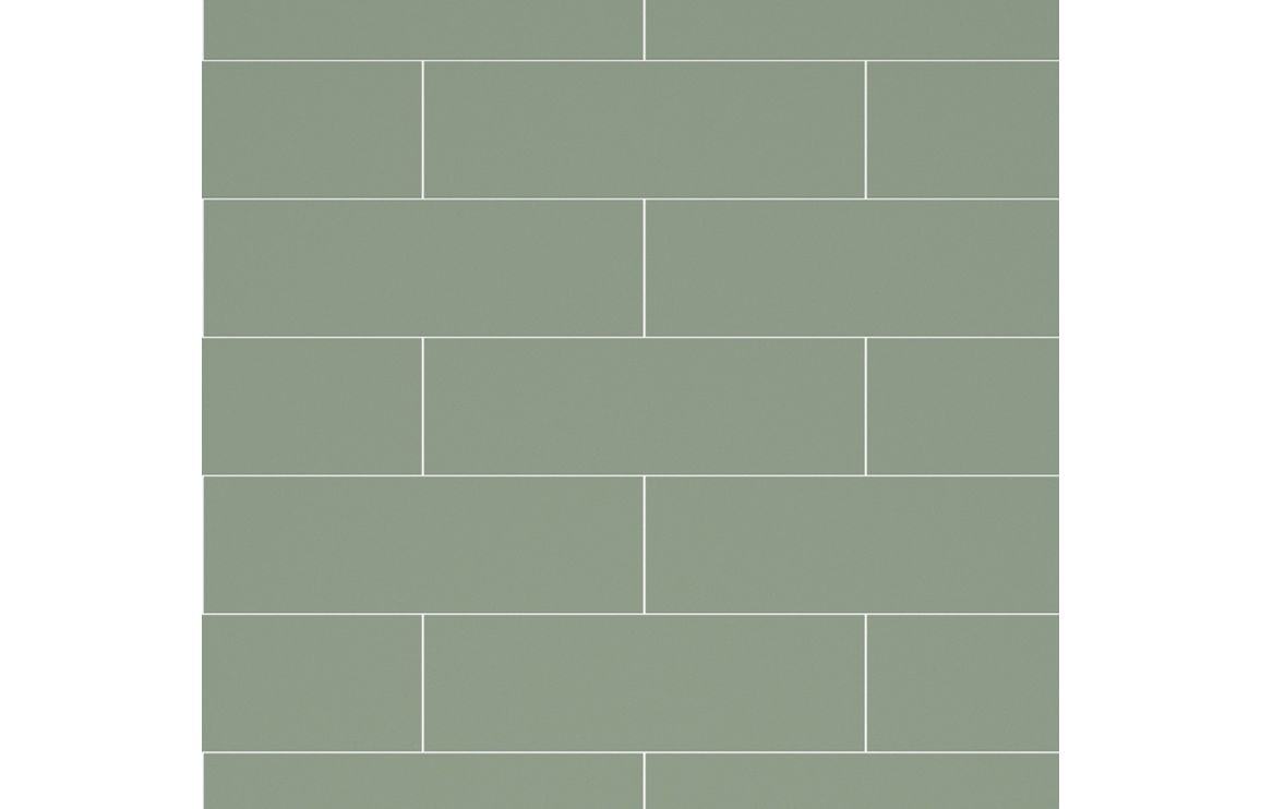 Wall Panels, Fibo Urban - Olive Green (Metro Brick) - Pk/2