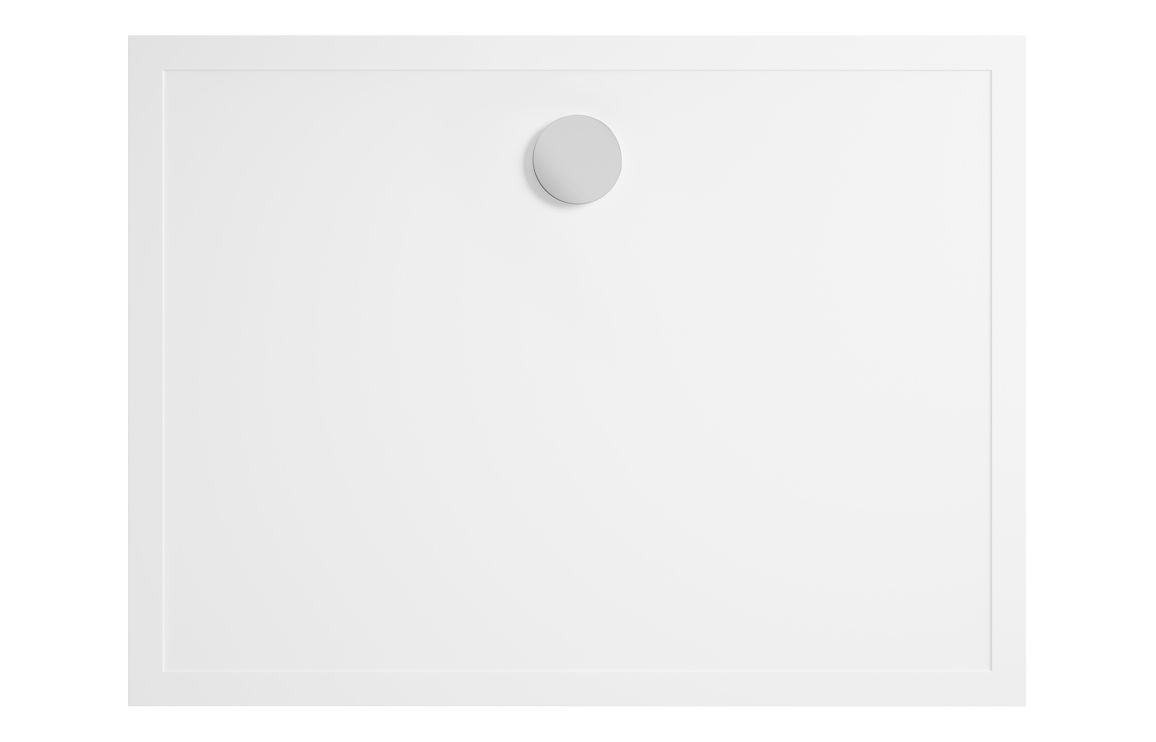 28mm Anti-Slip Ultra-Slim 1200x800mm Rectangular Tray & Waste, Etoile,