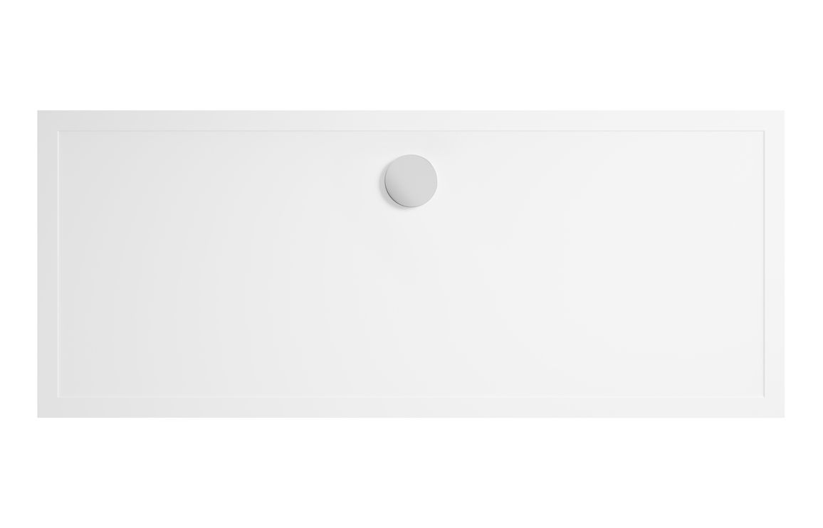 28mm Anti-Slip Ultra-Slim 1700x700mm Rectangular Tray & Waste, Etoile,