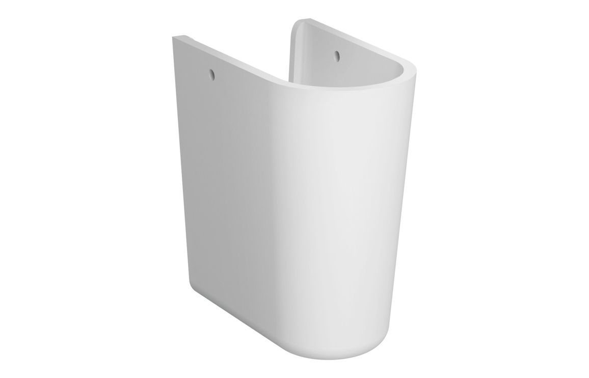 Semi Pedestal Only, VitrA S20 185x295mm Semi Pedestal Only - White
