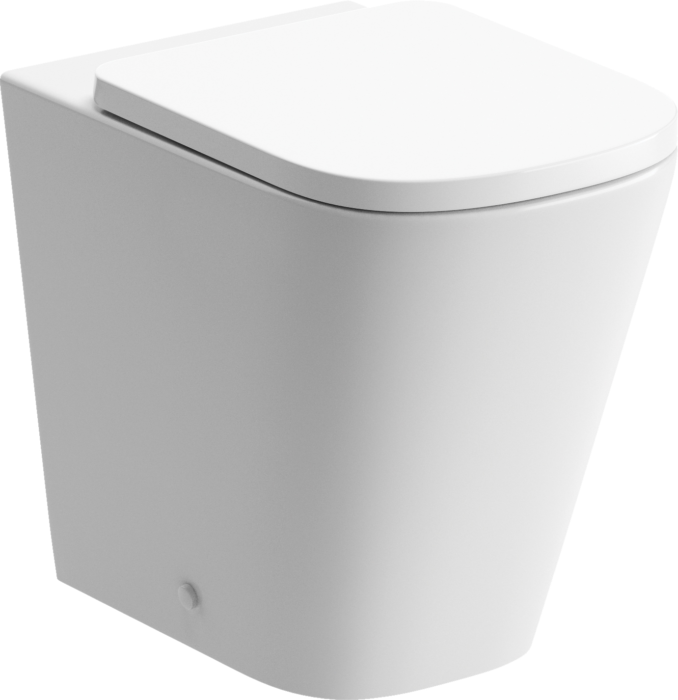 Veraine Rimless Back To Wall Short Projection WC & Soft Close Seat, Toilets
