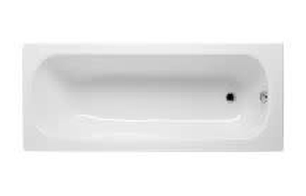 Straight Bath, VitrA Optima 0TH 1600x700mm Standard Bath